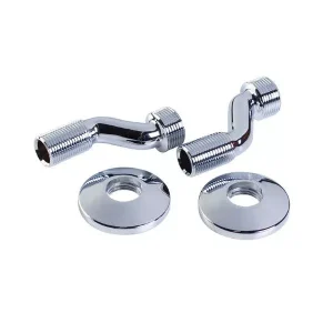 MacNiel Chrome Plated S-Connectors With Flanges