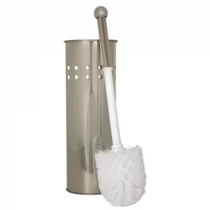Stainless Steel Toilet Brush & Holder