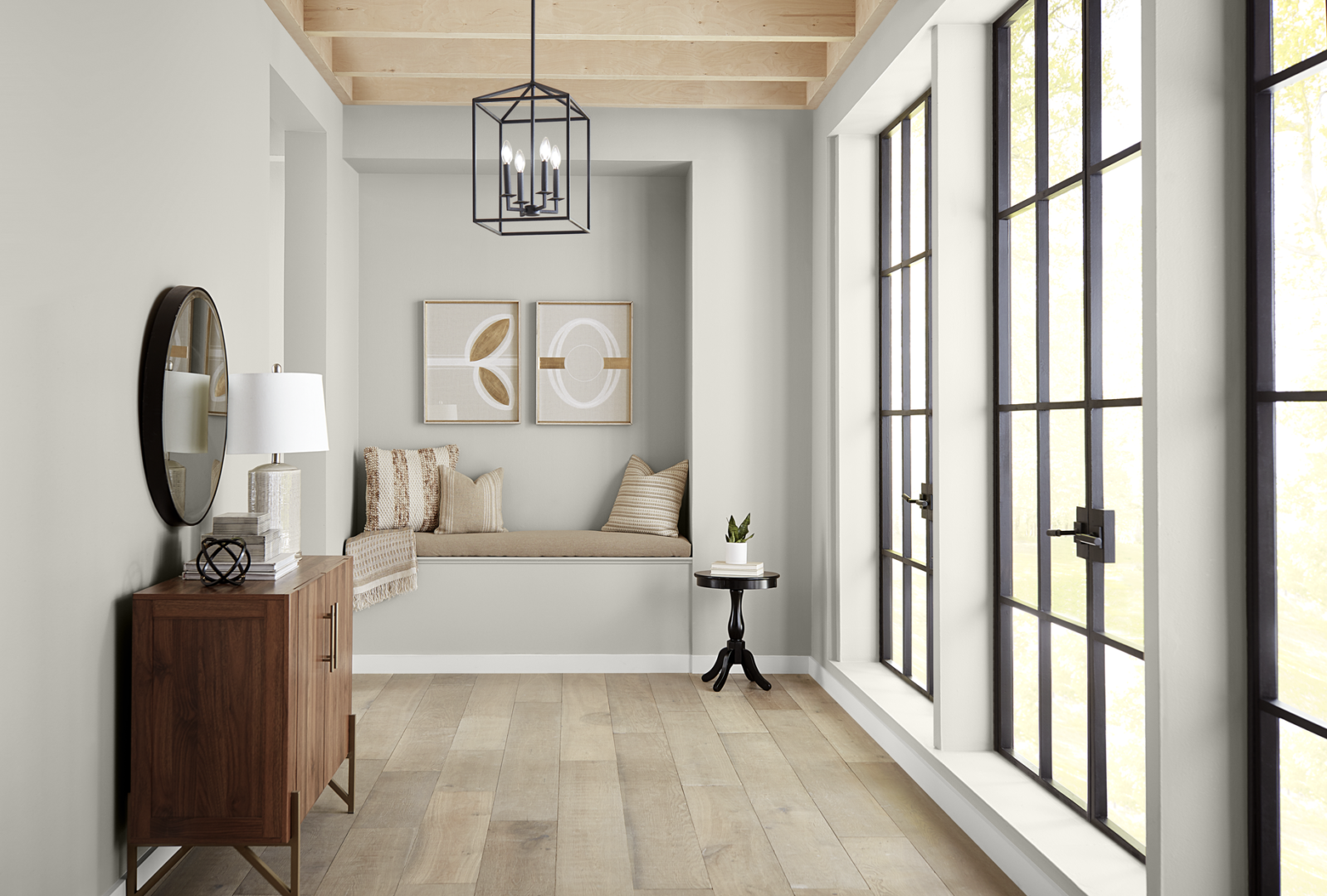 Gray-paint-colour-of-the-month-Hallway